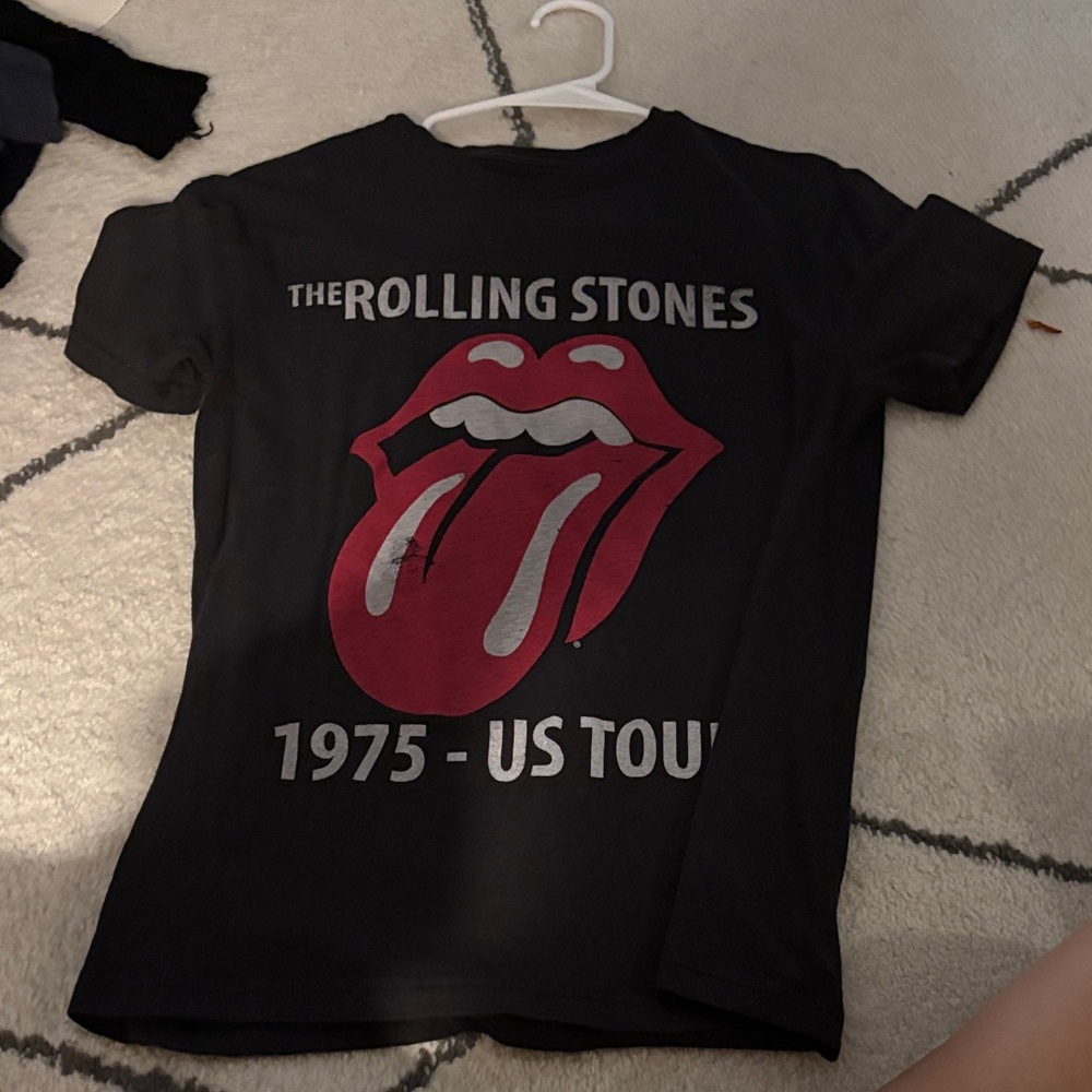 Rolling Stones Black T-Shirt